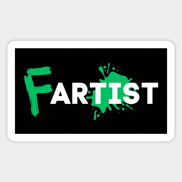 FARTIST Magnet by FartMerch